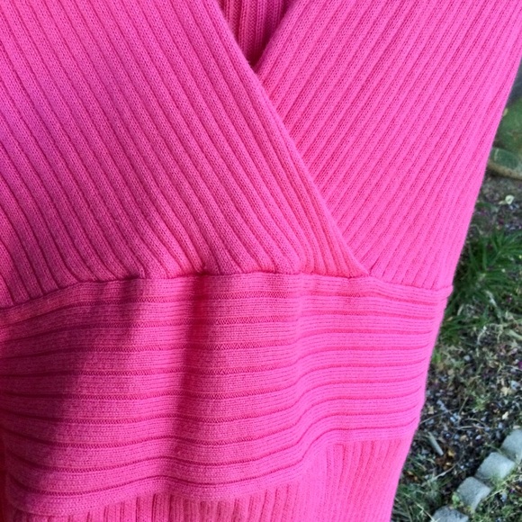 Pink Rib-Knit Tank - Picture 2 of 4